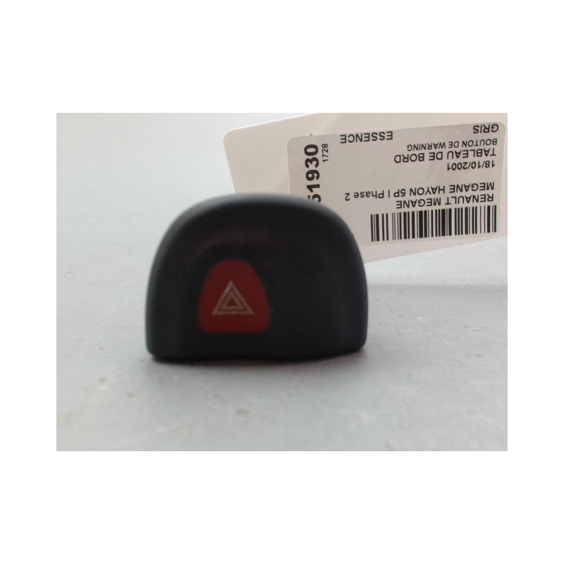 BOUTON DE WARNING RENAULT MEGANE