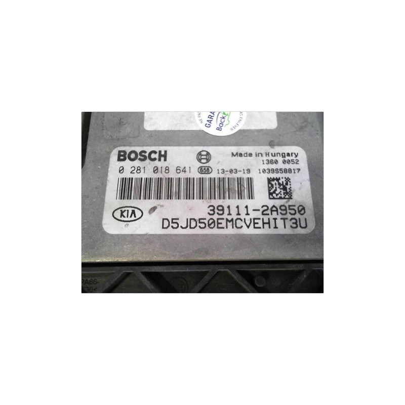CALCULATEUR MOTEUR KIA PRO CEE´D II 13-15
