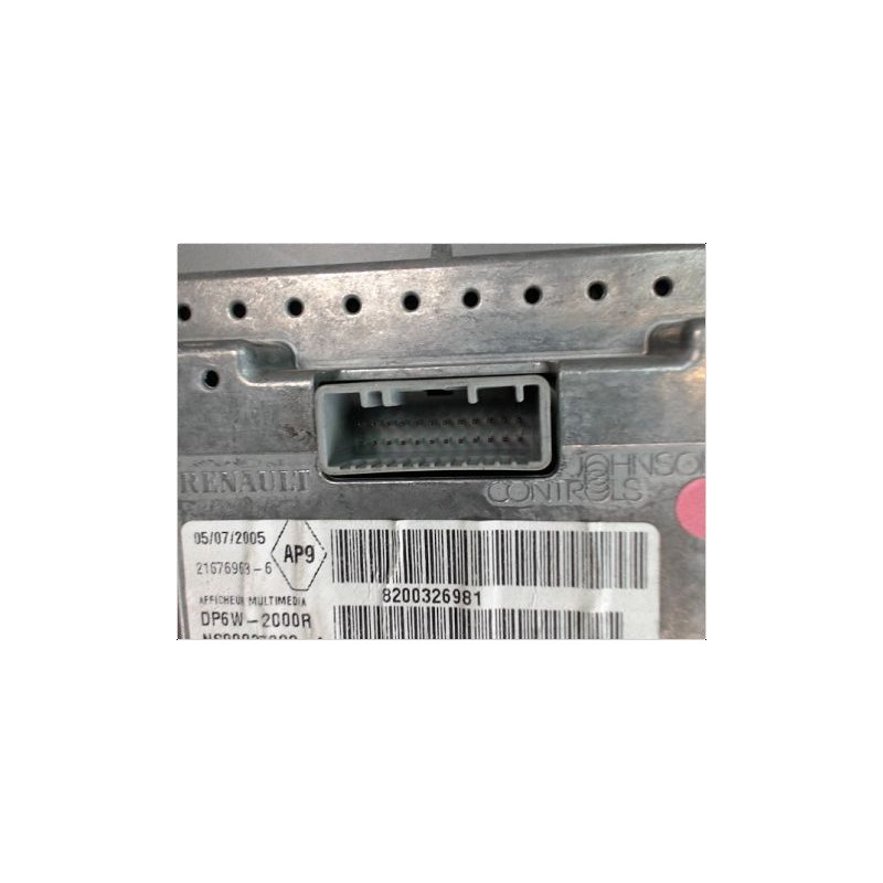 ECRAN GPS RENAULT VELSATIS PH2 05-09