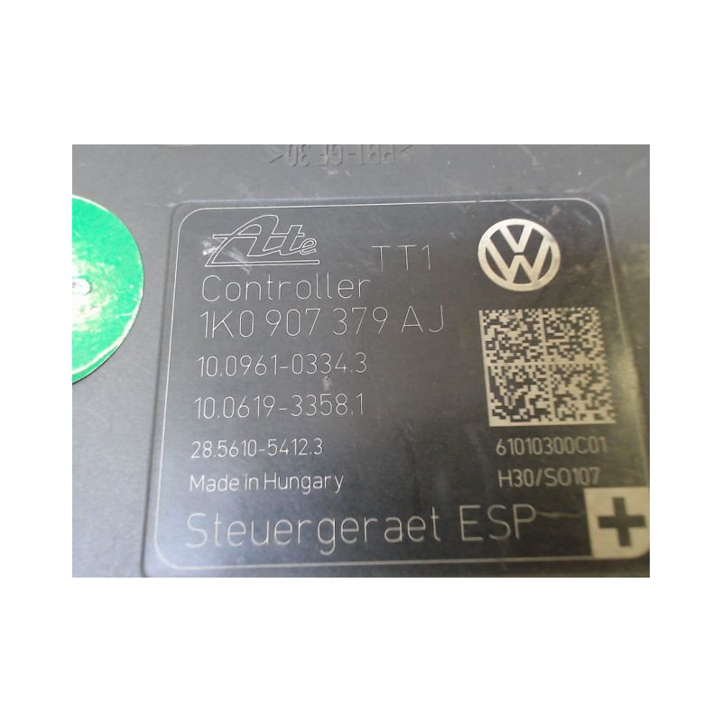 UNITE HYDRAULIQUE ABS VOLKSWAGEN GOLF VI 08-13