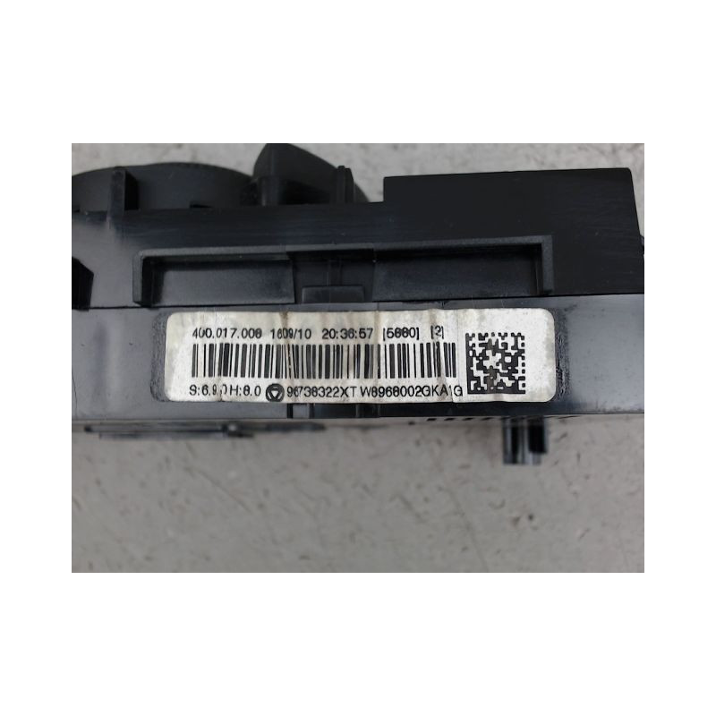 COMMANDE DE CHAUFFAGE PEUGEOT 3008