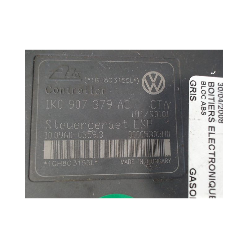 UNITE HYDRAULIQUE ABS AUDI A3