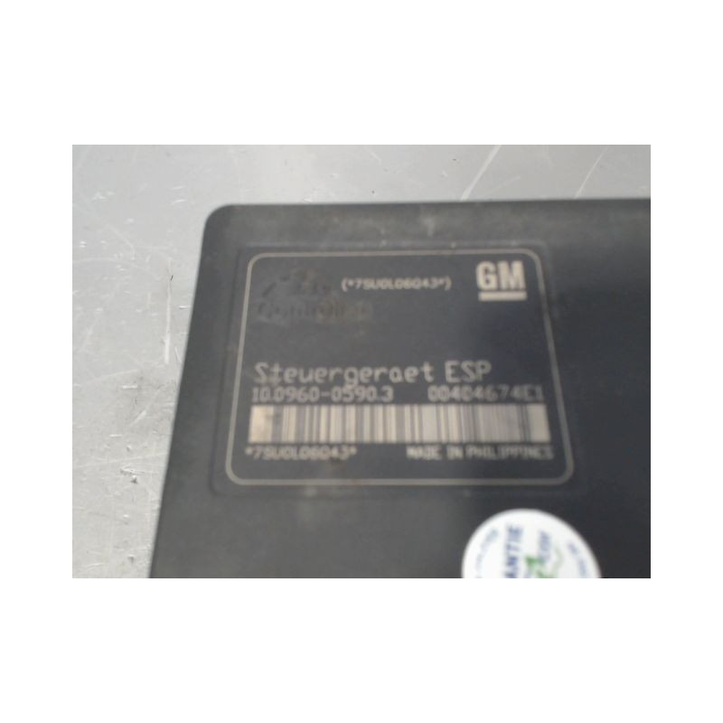 UNITE HYDRAULIQUE ABS OPEL ZAFIRA