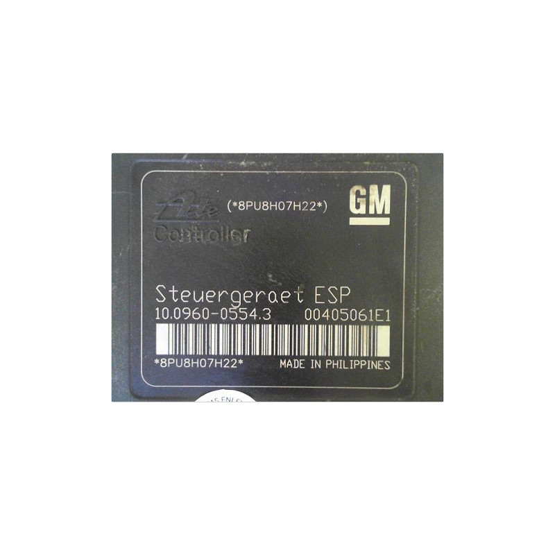 UNITE HYDRAULIQUE ABS OPEL ASTRA (H) GTC 07-11