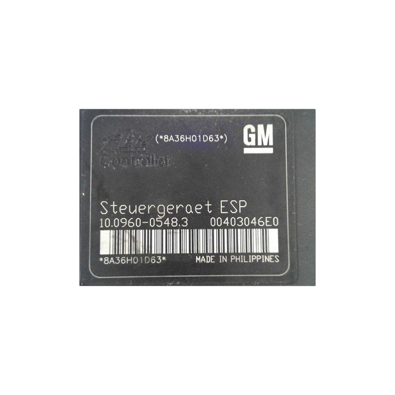 UNITE HYDRAULIQUE ABS OPEL ASTRA (H) 2007-2010