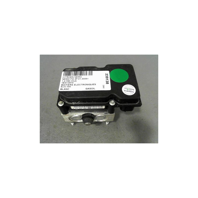 UNITE HYDRAULIQUE ABS CITROEN NEMO FOURGON 2008-