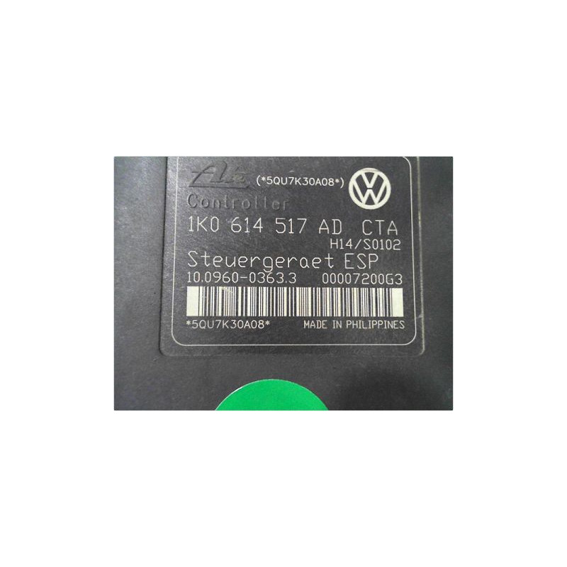 UNITE HYDRAULIQUE ABS SKODA OCTAVIA II SCOUT 06-08