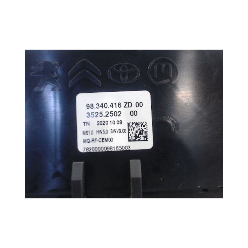 COMMANDE DE CHAUFFAGE CITROEN BERLINGO