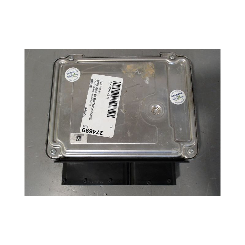 CALCULATEUR MOTEUR SKODA YETI