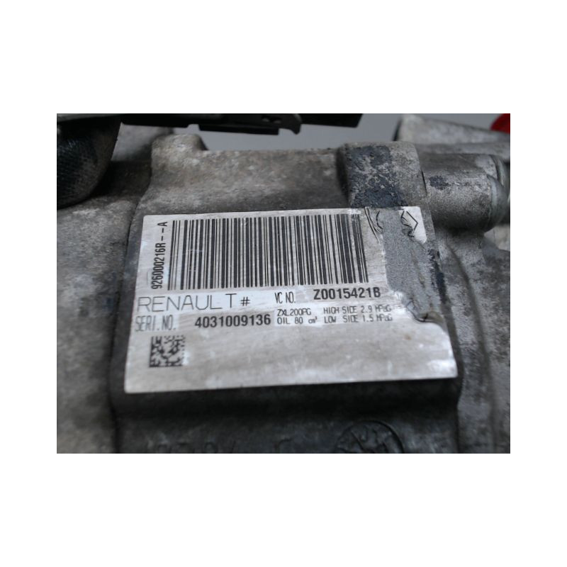 COMPRESSEUR AIR CONDITIONNE DACIA SANDERO