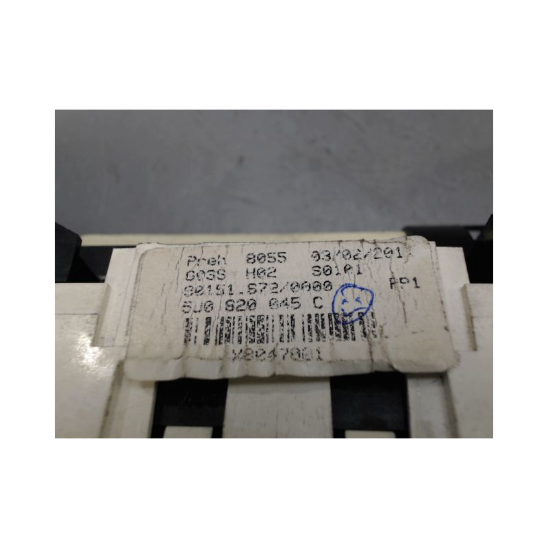 COMMANDE DE CHAUFFAGE SKODA FABIA