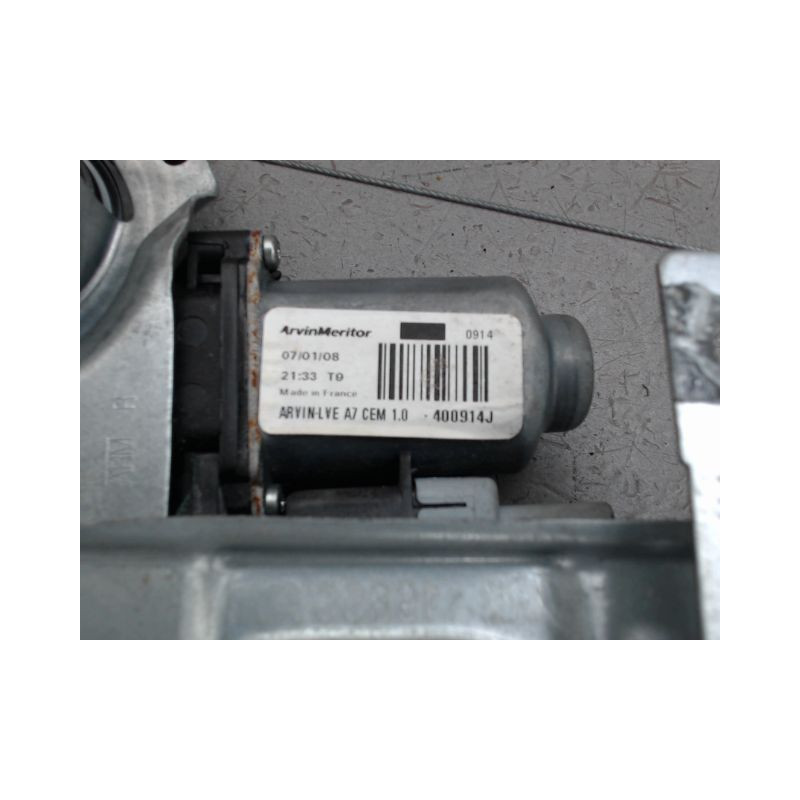 MECANISME LEVE-GLACE AVANT DROIT PEUGEOT 207