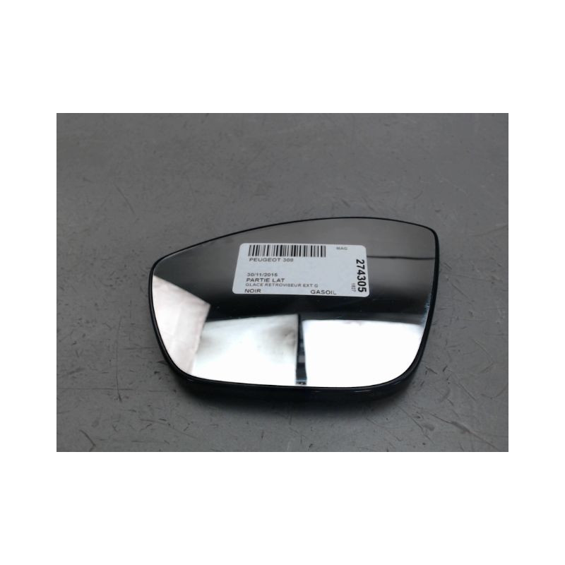 GLACE RETROVISEUR EXT G PEUGEOT 308
