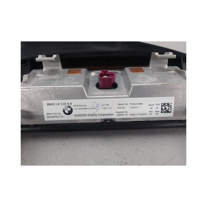 ECRAN GPS B.M.W. SERIE 1