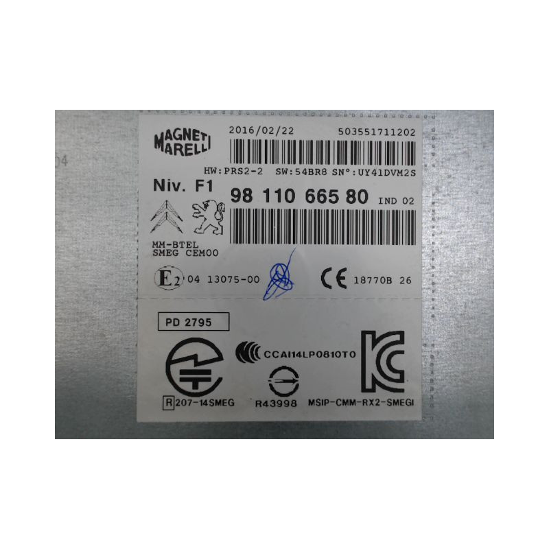 AUTORADIO PEUGEOT 2008
