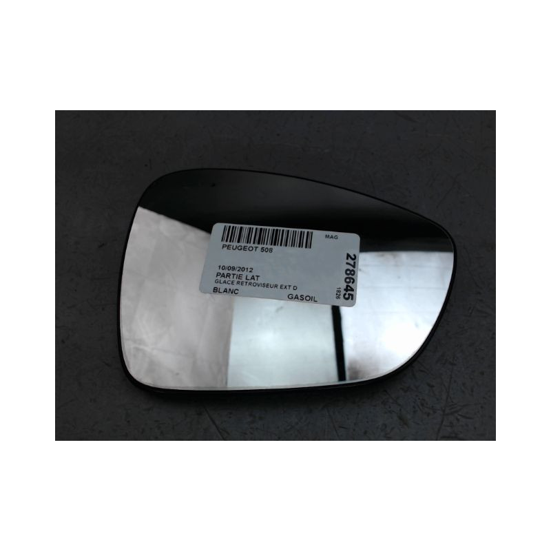 GLACE RETROVISEUR EXT D PEUGEOT 508