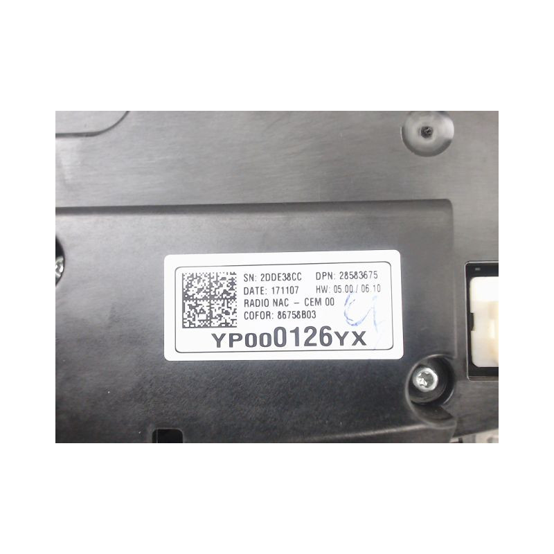 ECRAN GPS OPEL CROSSLAND