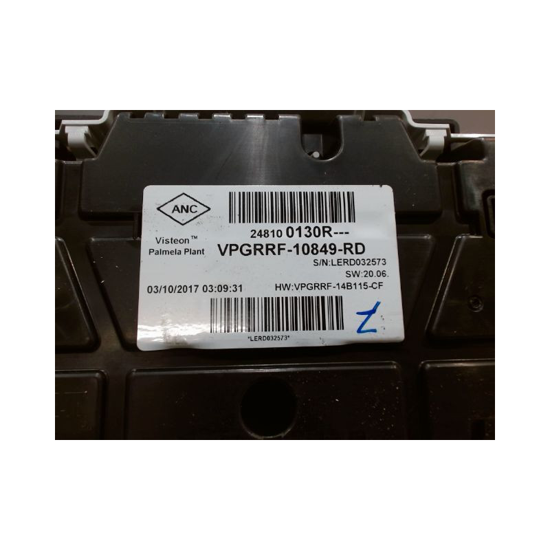 BLOC COMPTEURS RENAULT CAPTUR