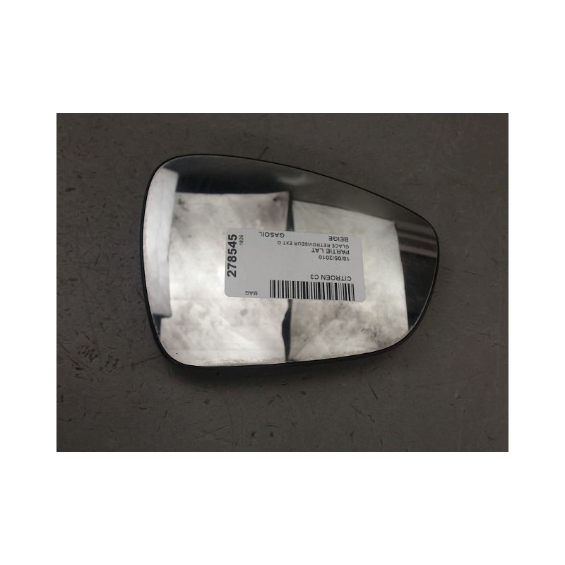 GLACE RETROVISEUR EXT D CITROEN C3