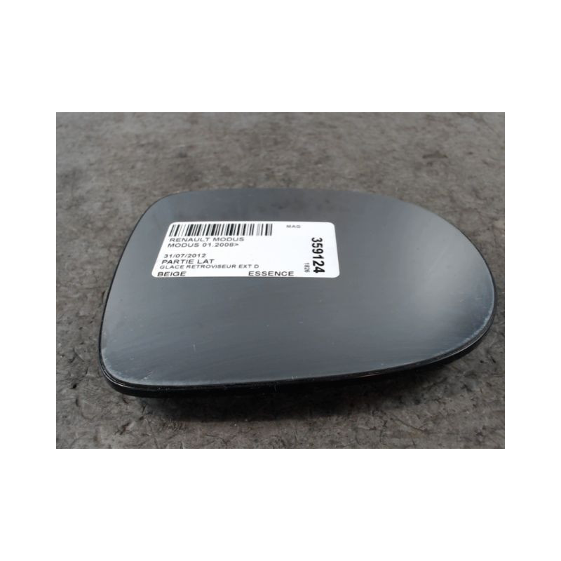 GLACE RETROVISEUR EXT D RENAULT MODUS 2008-
