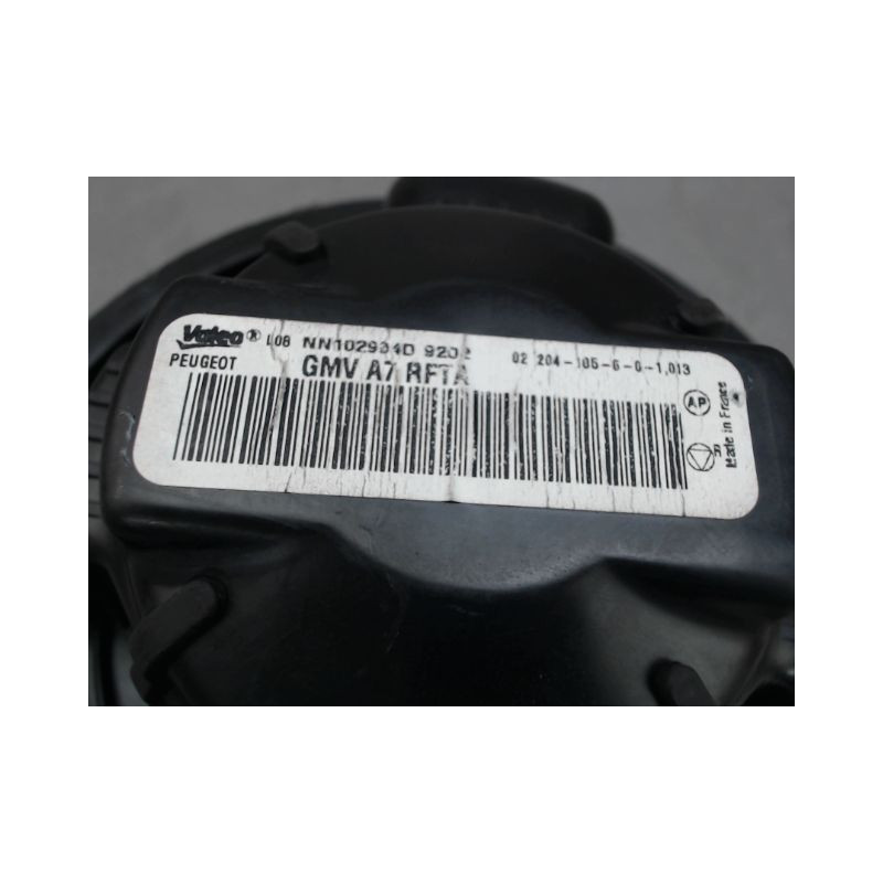 MOTEUR VENTILATEUR CHAUFFAGE PEUGEOT 207