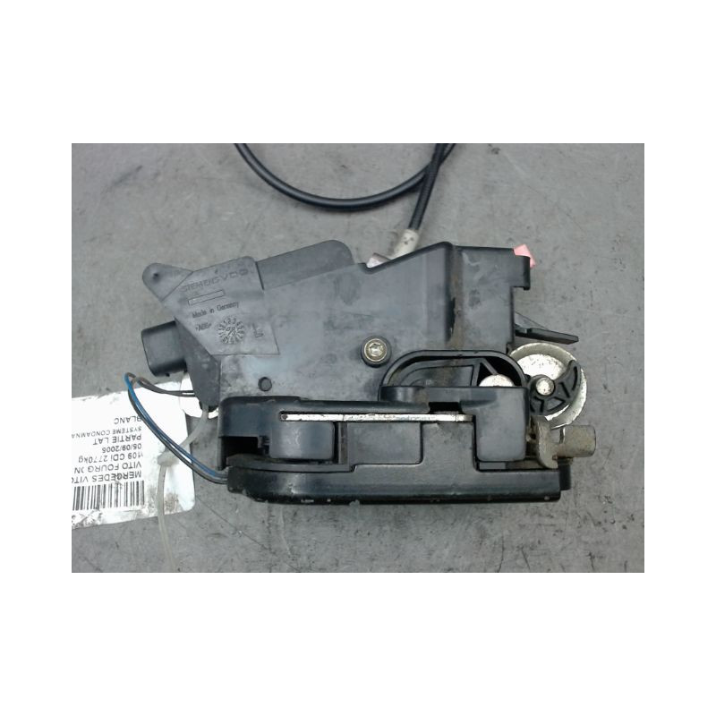 SYSTEME CONDAMNATION AVANT GAUCHE MERCEDES VITO FOURGON COMPACT 03-