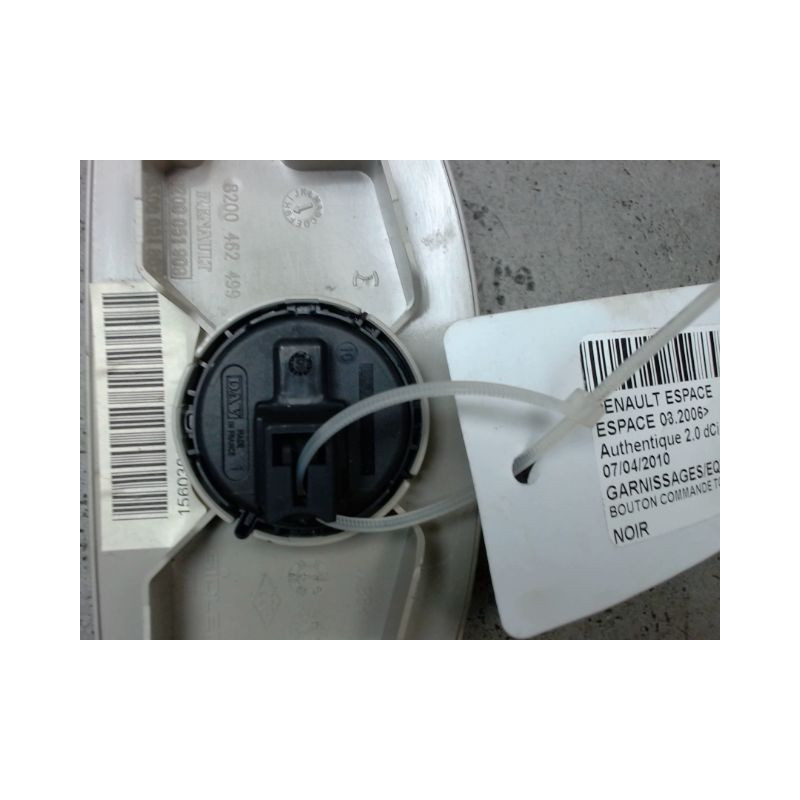 BOUTON COMMANDE TOIT OUVRANT RENAULT ESPACE 2006-