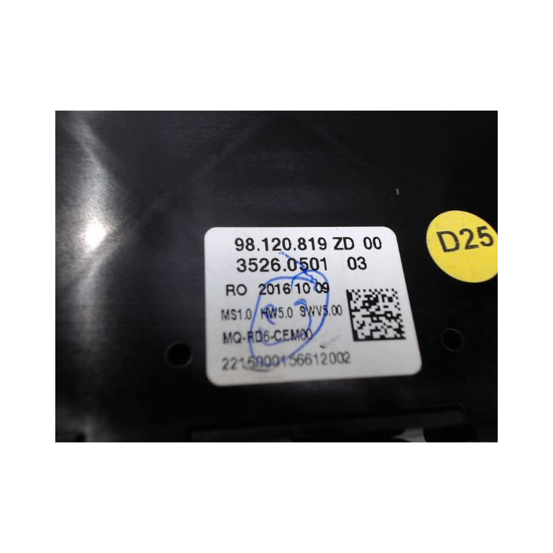 COMMANDE AUTORADIO TOYOTA PROACE