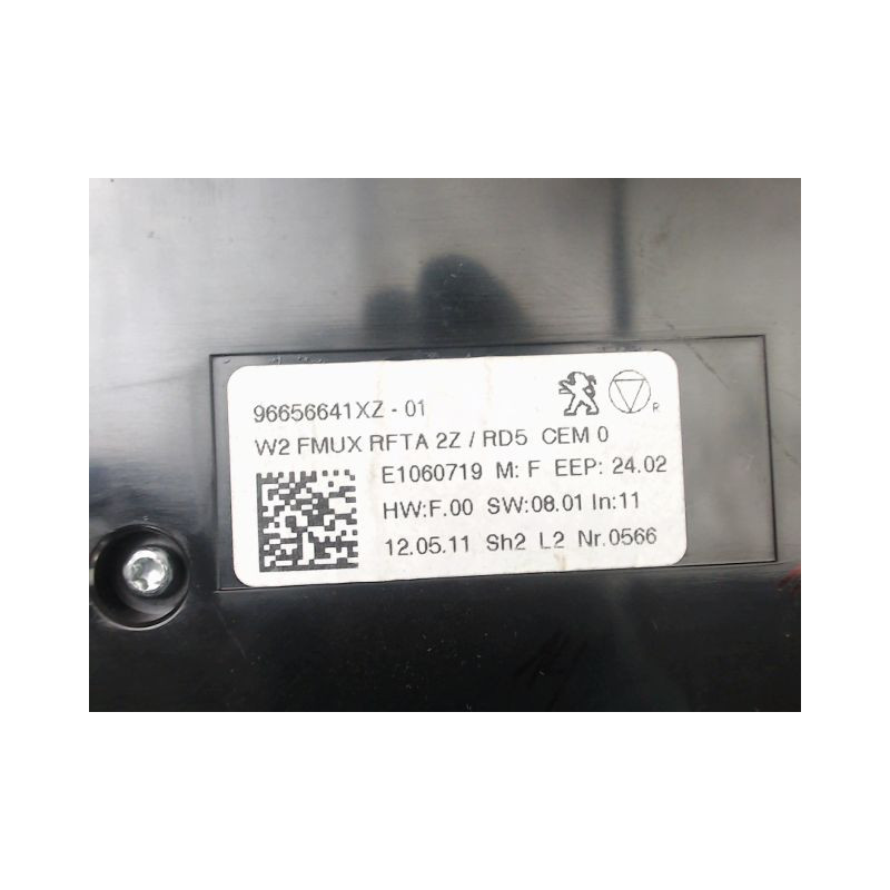 COMMANDE DE CHAUFFAGE PEUGEOT 508