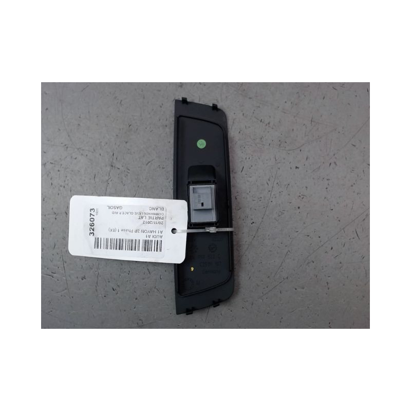 COMMANDE LEVE-GLACE PORTE AVD AUDI A1 Phase 1 (8X) 2010-2015