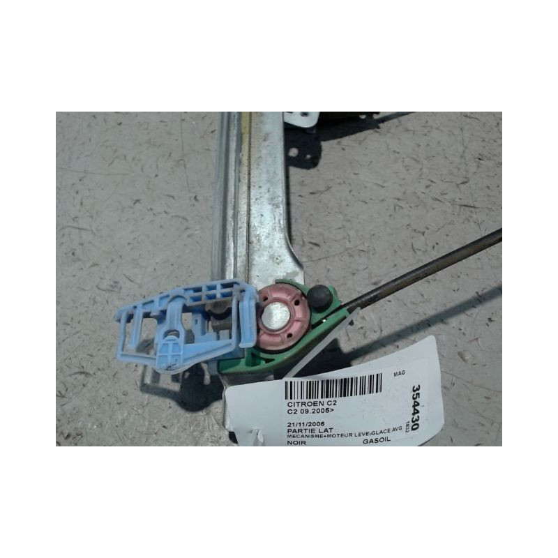 MECANISME+MOTEUR LEVE-GLACE AVANT GAUCHE CITROEN C2 2005-