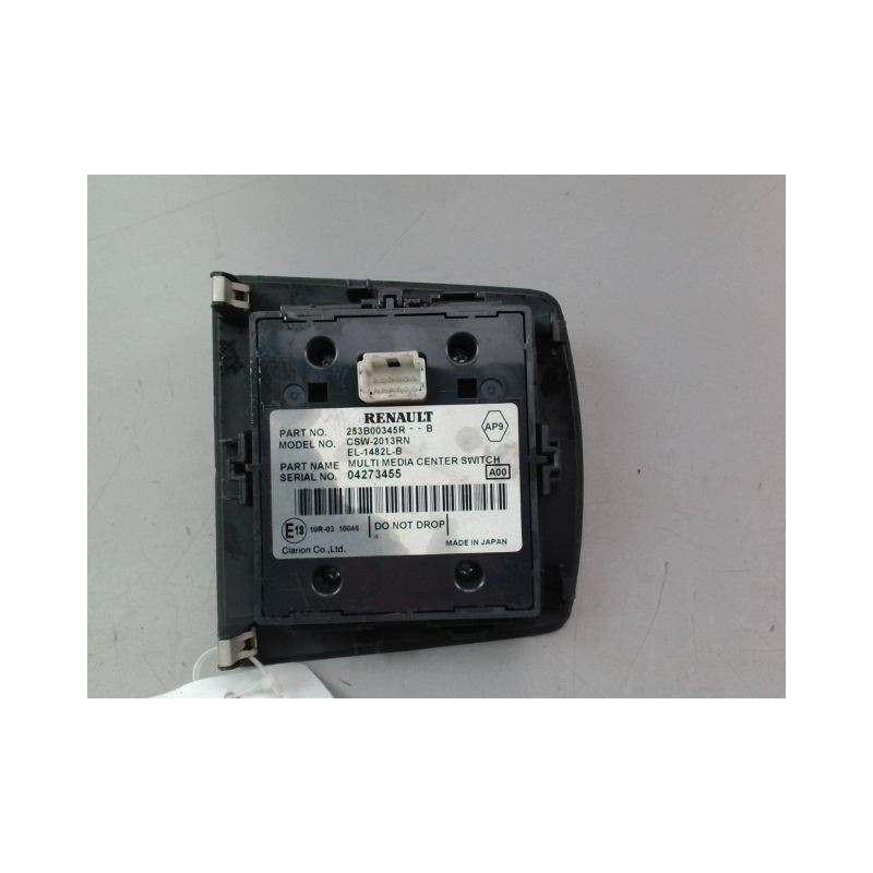 COMMANDE GPS RENAULT GRAND SCENIC MONOSP. III Phase 2 LONG 2011-2013