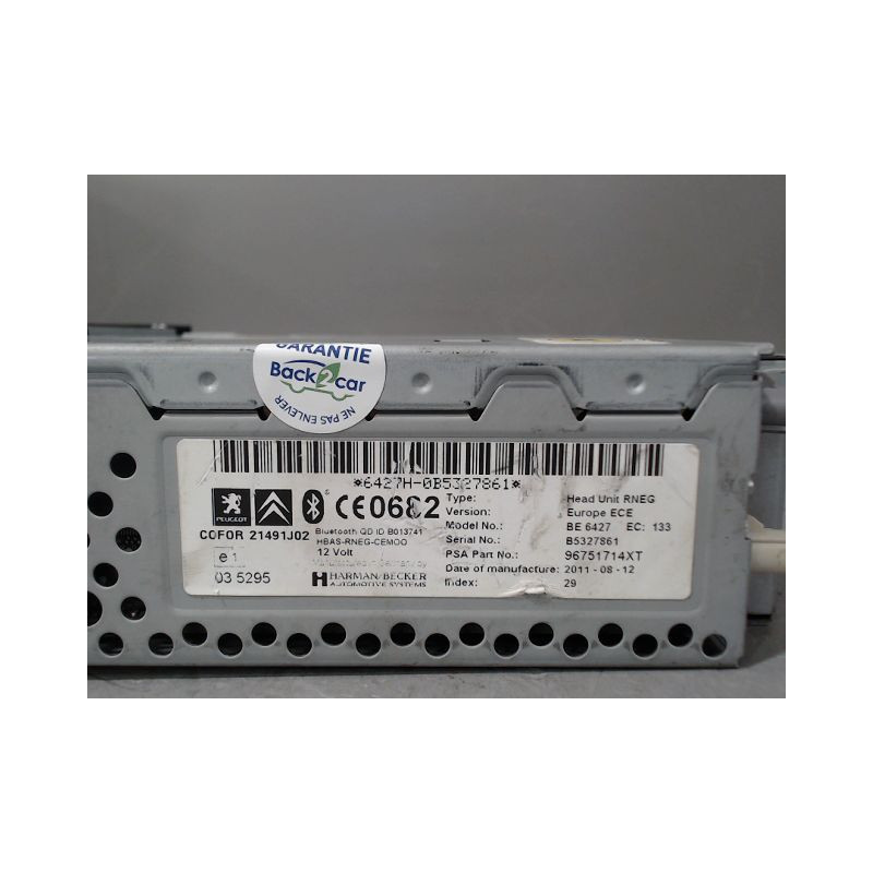 AUTORADIO CITROEN GRAND C4 PICASSO