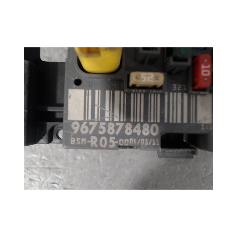 BOITE A FUSIBLES PEUGEOT PARTNER FG II Phase 1 (B9) 2008-2012