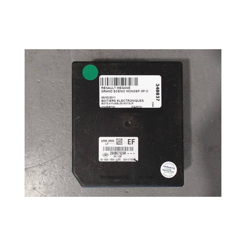 BOITE A FUSIBLES RENAULT GRAND SCENIC MONOSP. III Phase 1 LONG 2009-2011