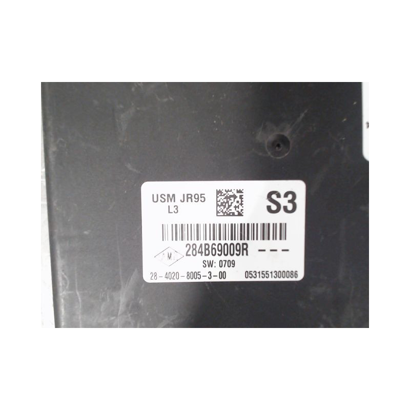 BOITE A FUSIBLES RENAULT GRAND SCENIC MONOSP. III Phase 2 LONG 2011-2013