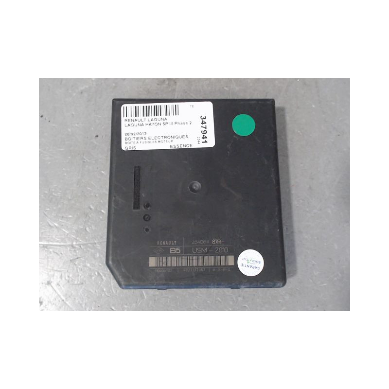 BOITE A FUSIBLES RENAULT LAGUNA III Phase 2 2010-2013