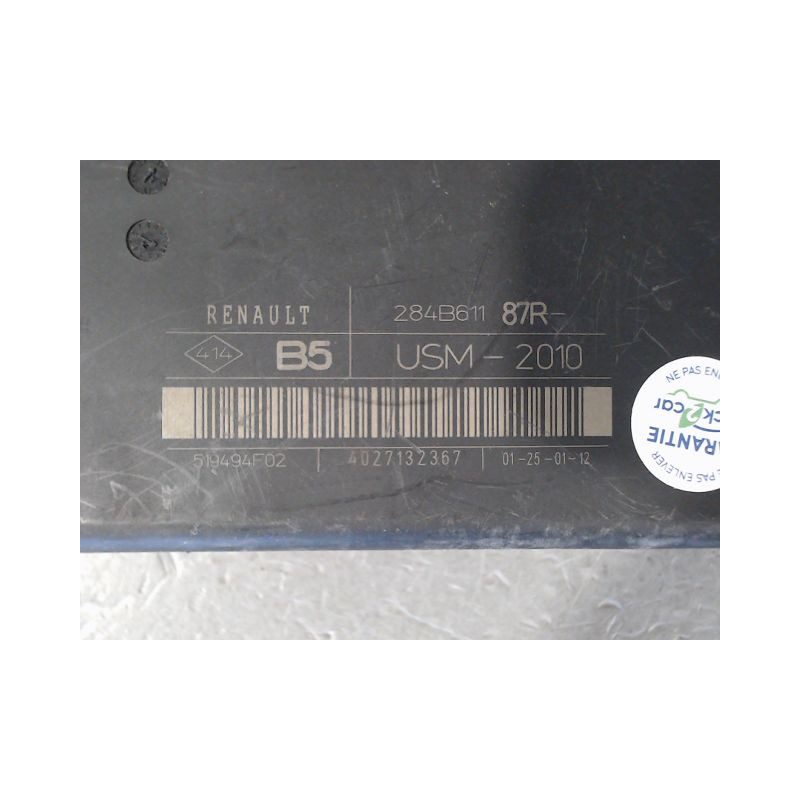 BOITE A FUSIBLES RENAULT LAGUNA III Phase 2 2010-2013