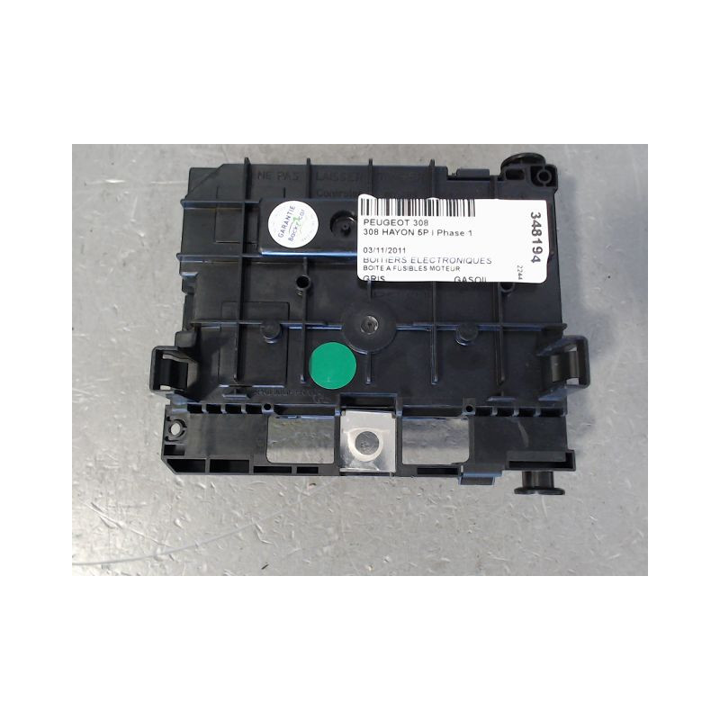 BOITE A FUSIBLES PEUGEOT 308 I Phase 1 2007-2011