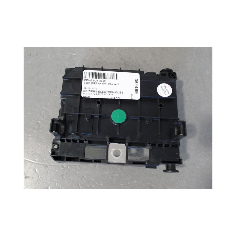 BOITE A FUSIBLES PEUGEOT 3008 BREAK I Phase 1 2009-2013