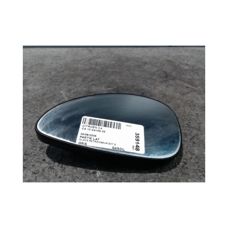 GLACE RETROVISEUR EXT G CITROEN C4 04-08