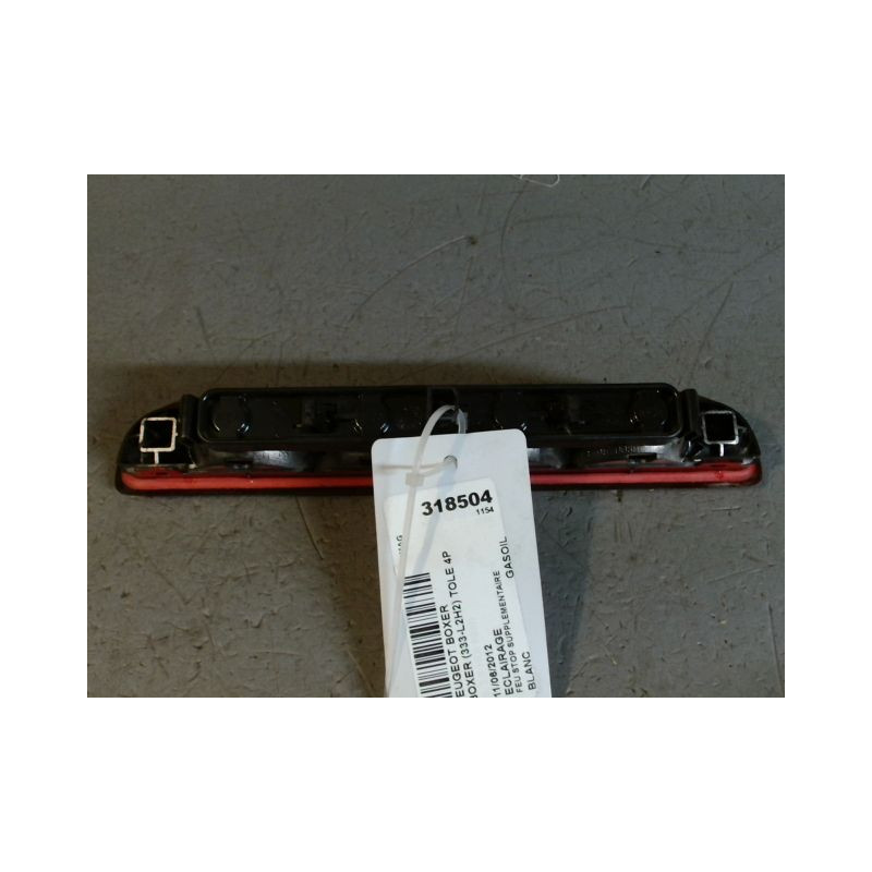 FEUX STOP SUPPLEMENTAIRE PEUGEOT BOXER (333-L2H2) TOLE 6.2006-