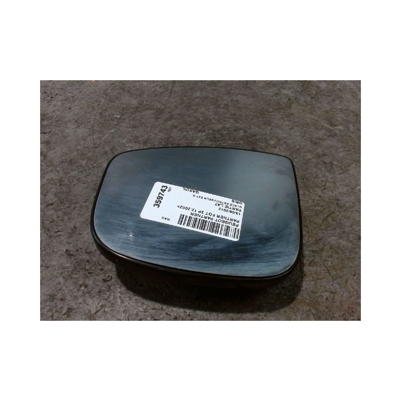 GLACE RETROVISEUR EXT G PEUGEOT PARTNER FGT 2002-