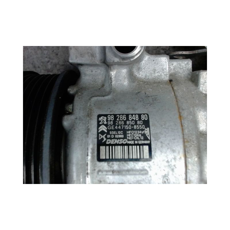 COMPRESSEUR AIR CONDITIONNE PEUGEOT 208