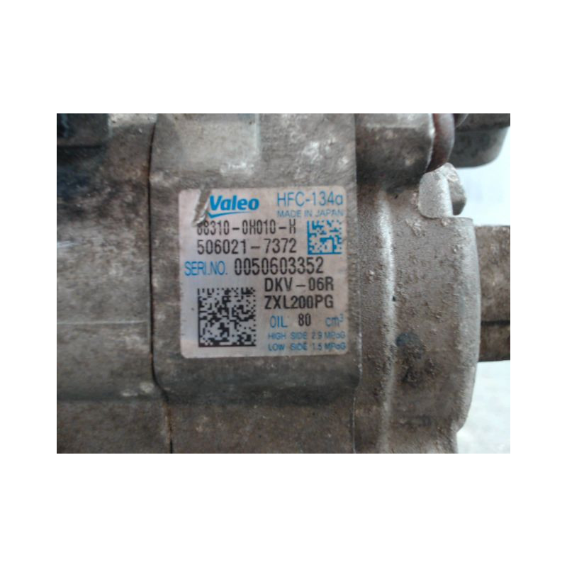 COMPRESSEUR AIR CONDITIONNE CITROEN C1 5P