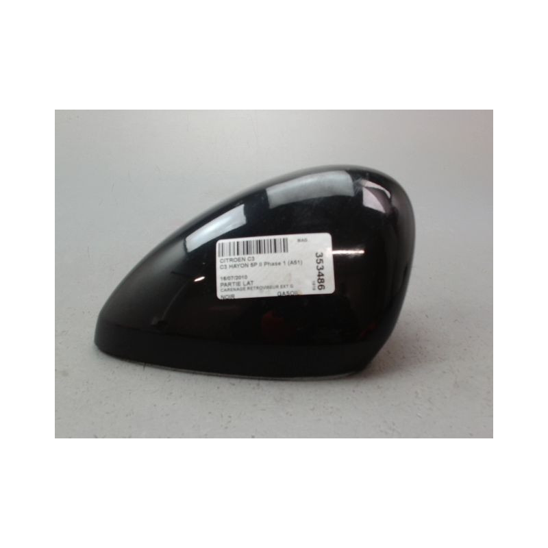 CARENAGE RETROVISEUR EXTERIEUR GAUCHE CITROEN C3 II Phase 1 (A51) 2009-2013