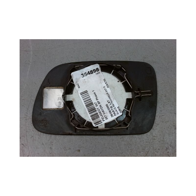 GLACE RETROVISEUR EXT D PEUGEOT 307 Phase 1 2001-2005