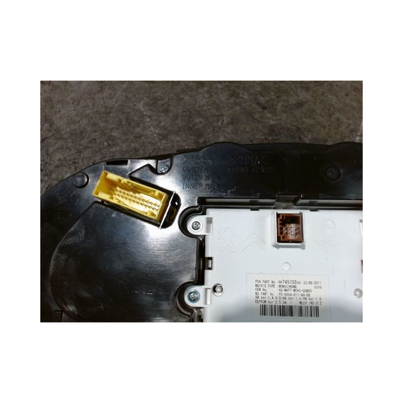 BLOC COMPTEURS PEUGEOT 3008 2009-