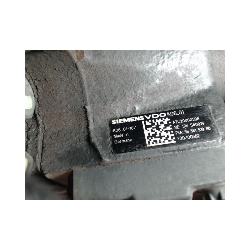 MOTEUR DIESEL PEUGEOT 407 2.0 HDi 135 