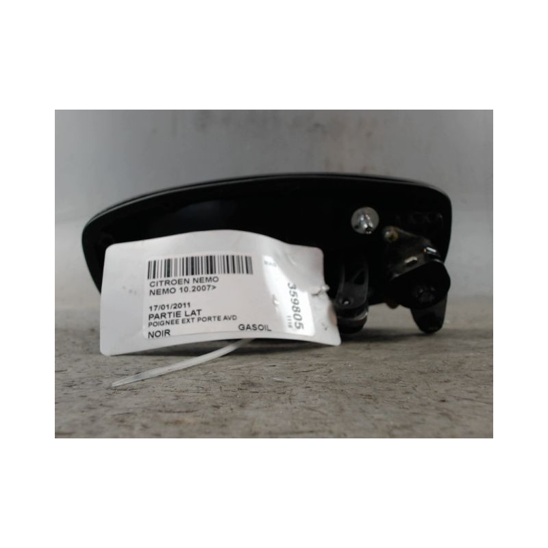 POIGNEE EXTERIEURE PORTE AVANT DROIT CITROEN NEMO 2007-